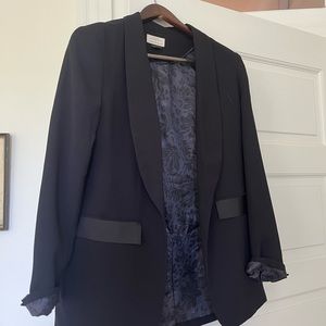 Anthropologie boyfriend blazer, size 6.